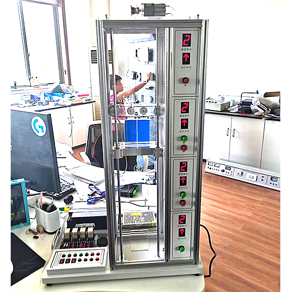 四层仿真电梯PLC控制实验装置,空气加热测试实训台