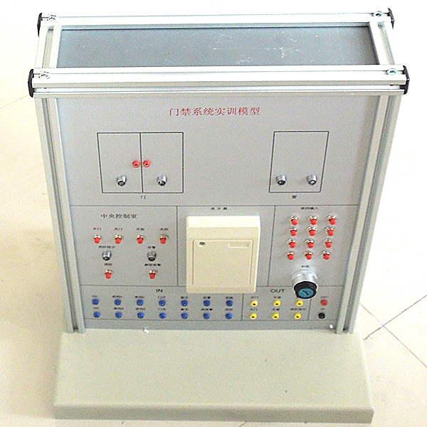门禁安防PLC控制实验装置,PLC变频器触摸屏实验台