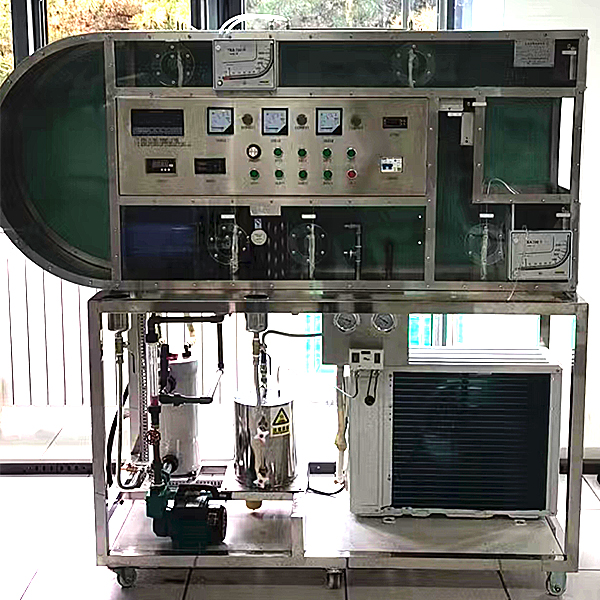 循环空调原理实验台,圆形接触氧化塔实训装置